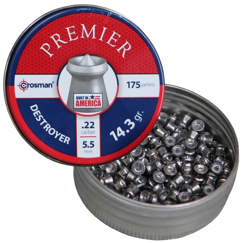 Preview: Crosman Destroyer Premier 5,5 mm - Luftgewehr Diabolos 175 Stk.